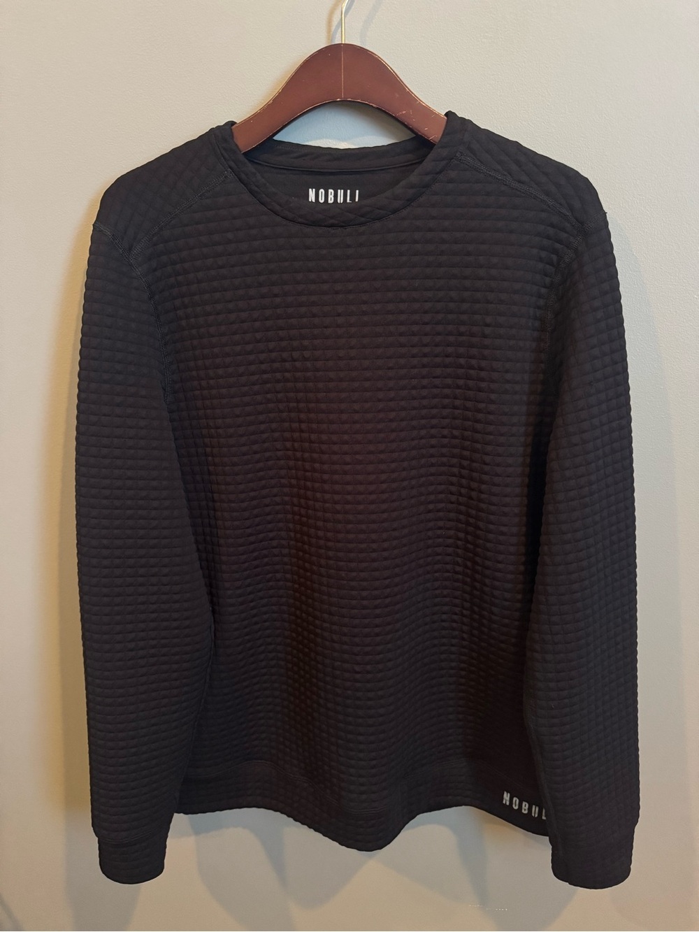 No Bull Black Pullover Large